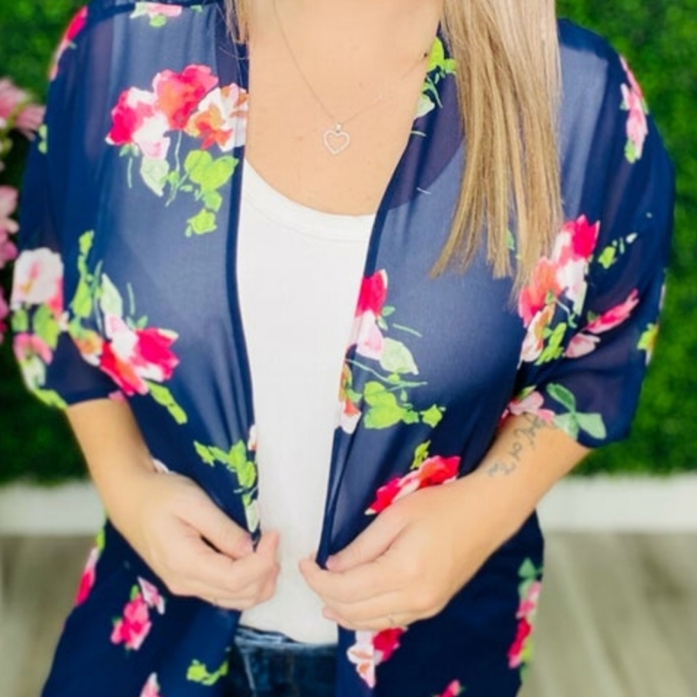 Into The Deep Blue Cardigan (Send an offer!)
